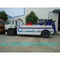 Dongfeng 4*2 right hand wrecker tow truck,15-16T rotator towing truck for sale